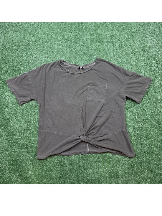 Lucky Brand Tops - Lucky Brand Women's Size S Black Short Sleeve Crew Neck Casual Cotton Pocket Tee